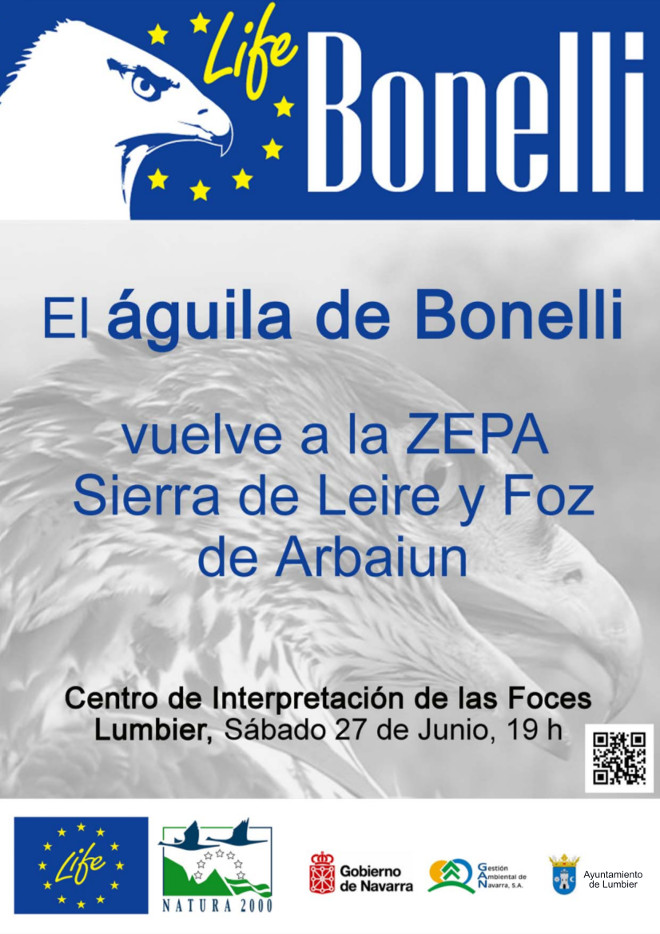 El águila de bonelli regresa a la zepa Sierra de Leire - Fpz de Arbaiun