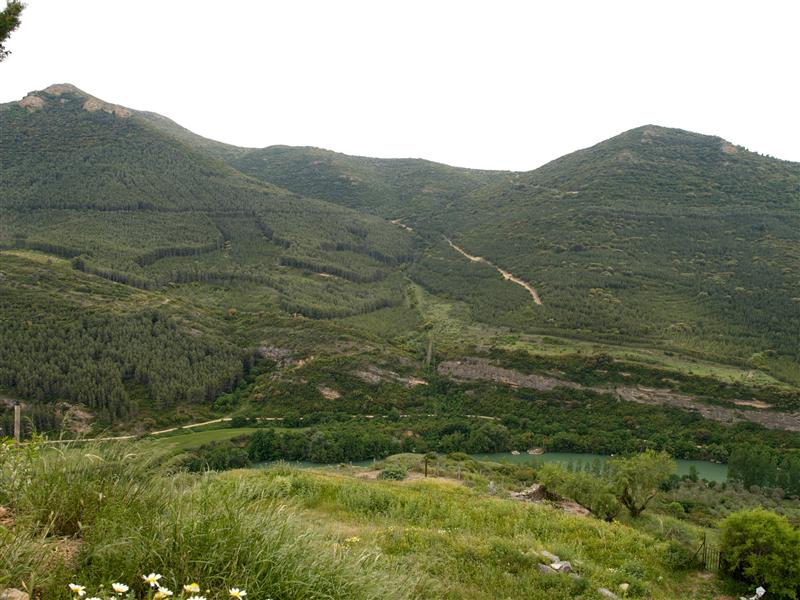 Caparreta desde Gallipienzo Antiguo