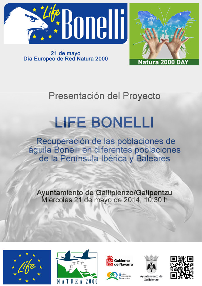 cartel presentacion life bonelli navarra 