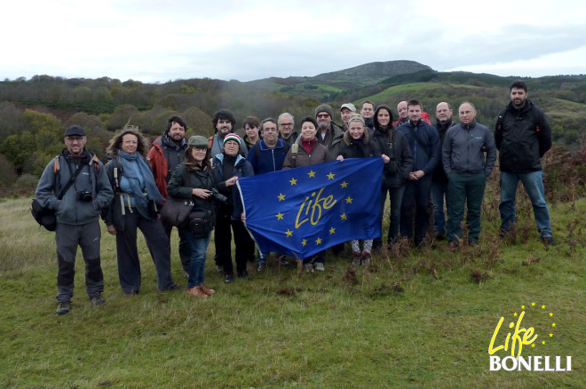 Grupo de asistentes a la reunión Save the Flayers en Toscana