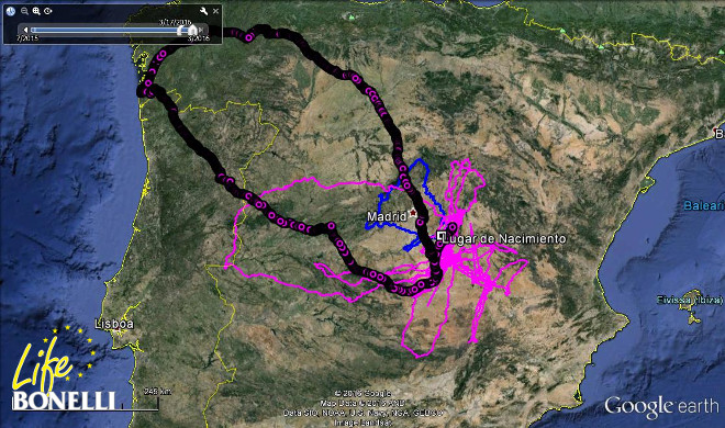 Viaje de "Dueña" al noroeste peninsular.